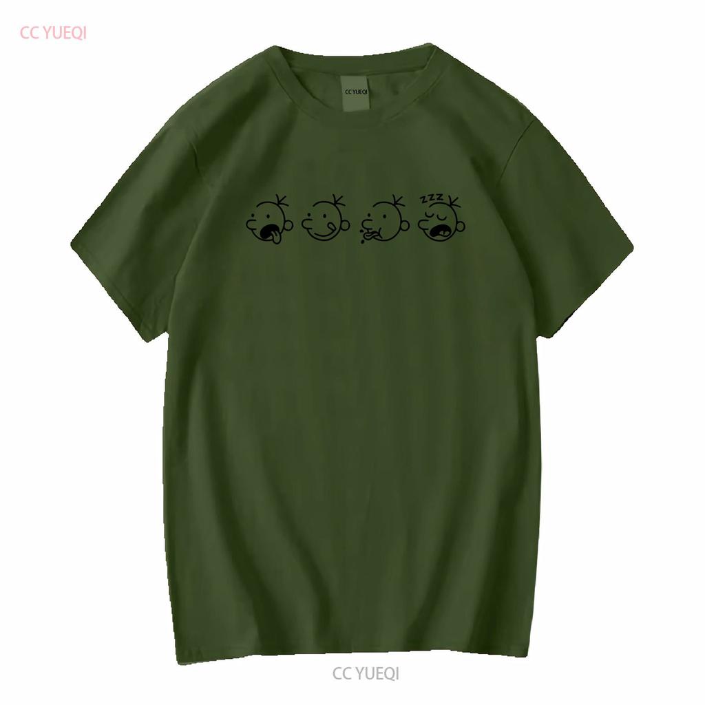 Gregs Diary T Shirt Funny Retro Vintage Greg Cool long or short sleeves vintage Washed Top For Everyday Wear Casual streetwear
