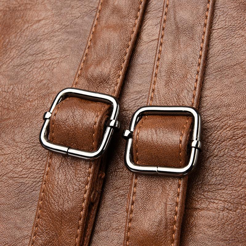 Рюкзак с принтом большой вместимости, женский ретро рюкзак из ПУ