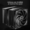 be quiet! CPU Cooler BK042 PURE ROCK PRO 3 Black Air Cooling Intel Core Ultra (LGA1851) AMD AM5 Compatible Domestic Authorized Distributor Product BK0