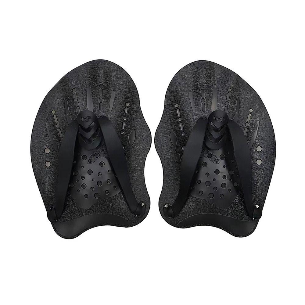 1 пара с силиконовыми ремешками Ласты для плавания Ручные ласты для кроля Ласты Водные виды спорта Снорклинг