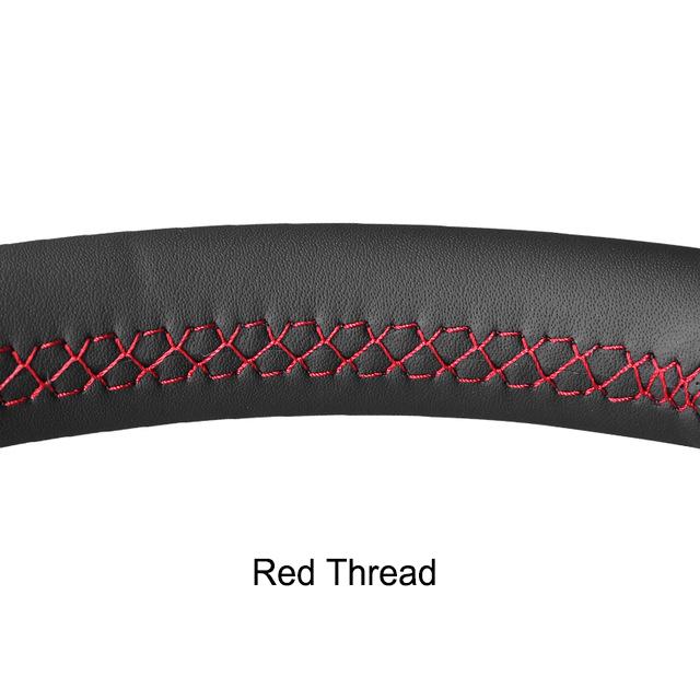 Черный противоскользящий чехол на руль из искусственной кожи для Chevrolet Silverado 1500 Avalanche Blazer K 1500 Chevy Van Tahoe 1999-2002