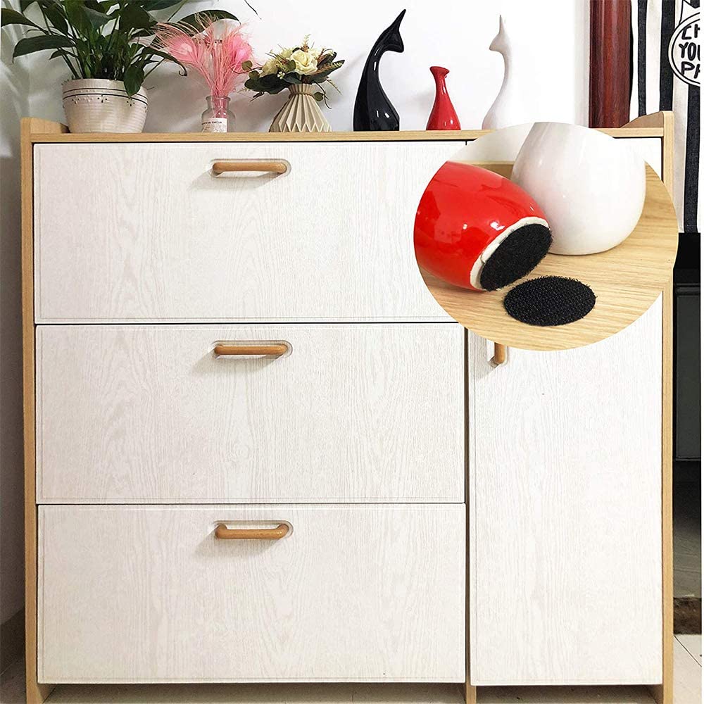 60mm Strong Self Adhesive Fastener Nylon Hook Dots Stickers Adhesive Tape For Bed Sheet Sofa Mat Carpet Anti Slip Mat