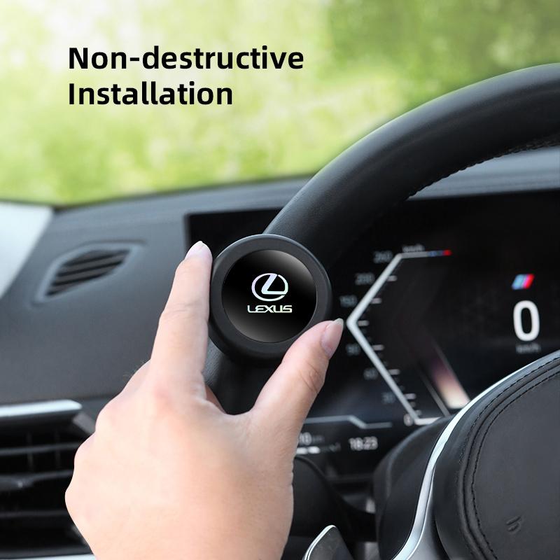 360° Steering Wheel Knob Ball Automatic Rotation Booster For Lexus LS LC IS350 ES300 GS350 CT200h GX460 LX570 RX500h NX300 UX260