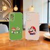 Забавный чехол для телефона Super Z-MarioS Bros для Samsung A10, 12, 20, 21S, 30, 31, 40, 50, 51, 52, 70, 71 Прозрачный чехол