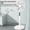 16 Inch Stand Floor Fan Household Powerful Vertical Electric Fan Shaking Head Timing Remote Control Fans Home Appliance