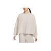 24.7 DF Crew Soft Knit Round Neck Pullover Sweatshirt Women Sweatshirt Off-White HQ8194-104