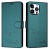 Leather Wallet Flip Case For Doogee N55 Plus N60 Pro Note 58 59 56 56x Keep Smile Embossed Design with Wrist Strap