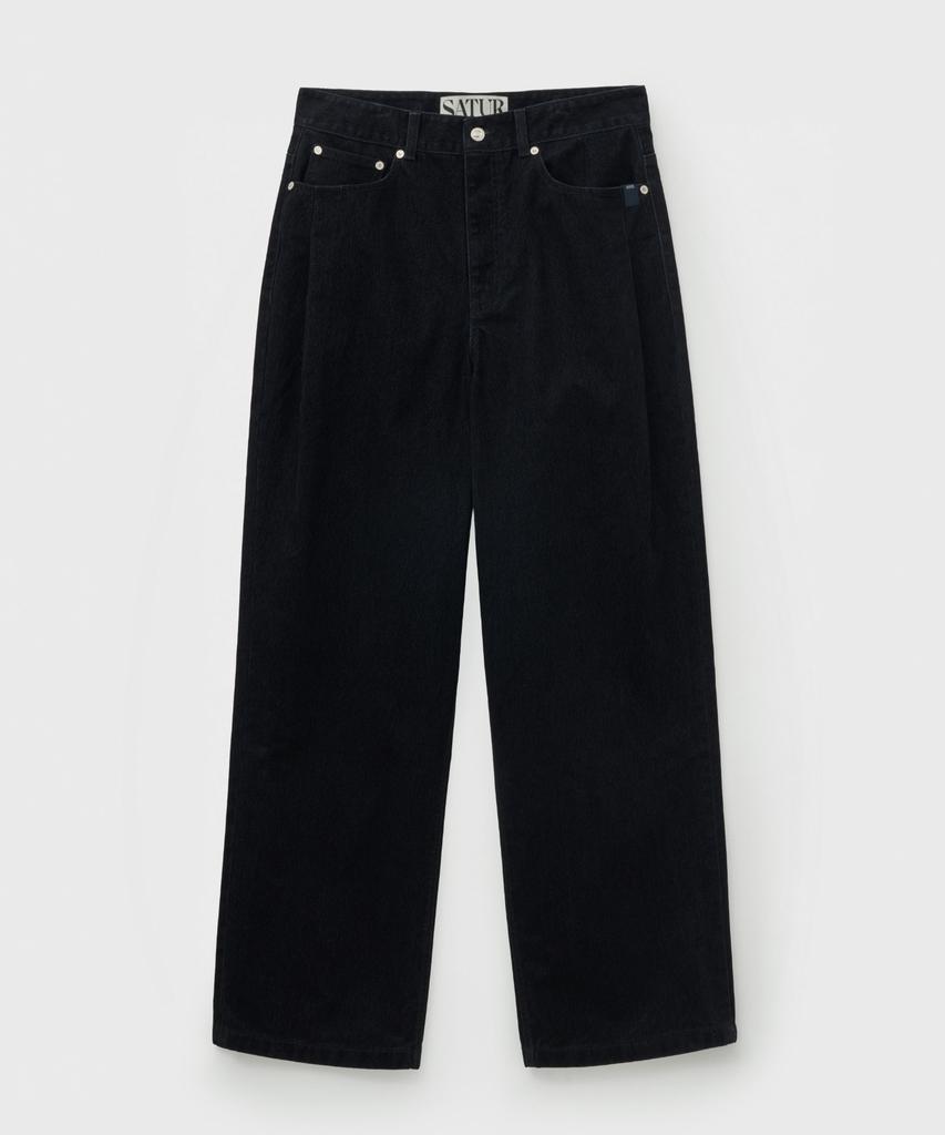 Джинсовые брюки Seteo Velvet Wide Curved Индиго