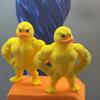 3D Смешная Утка с Мышцами Веселый Подарок на День Рождения Украшение для Офиса Гостиной 3D Печатные Поделки Подарок Злая Утка