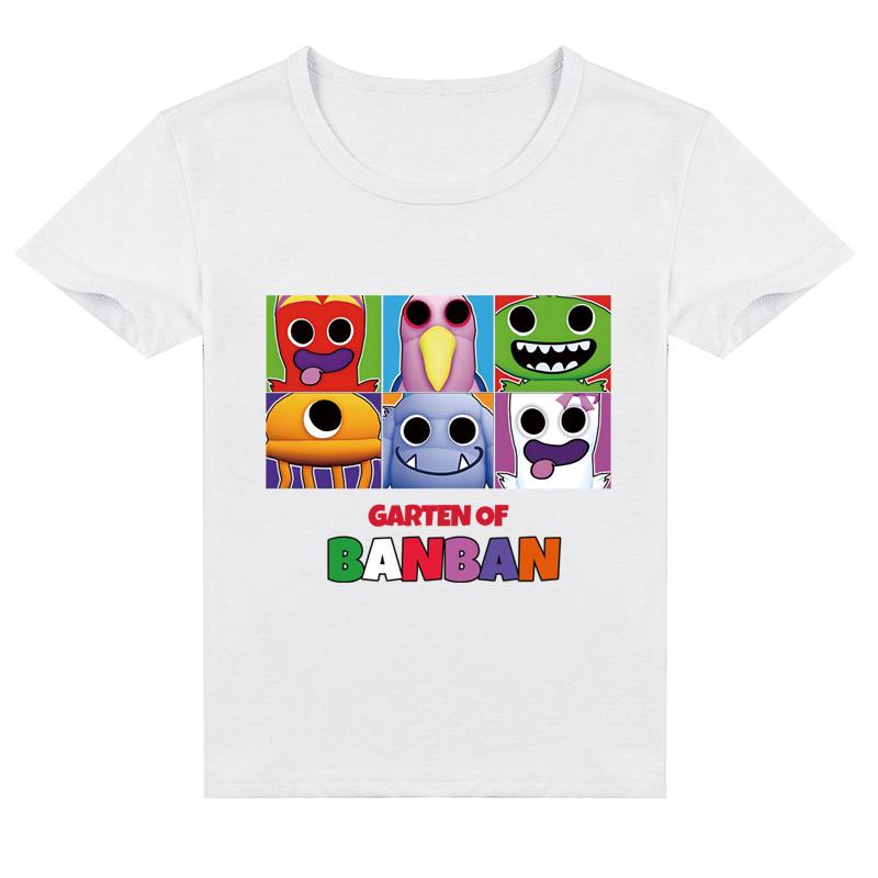Новое поступление, модная детская футболка Garten of BANBAN с 3D принтом и короткими рукавами для детей