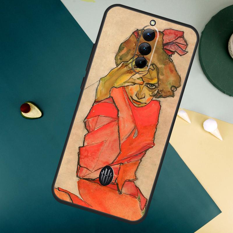 Egon Schiele Для ZTE Nubia Red Magic 8 9 8S 9S 10S Pro Plus 10 Air 6S 7S 7 Pro Red Magic 11 Pro Plus Чехол