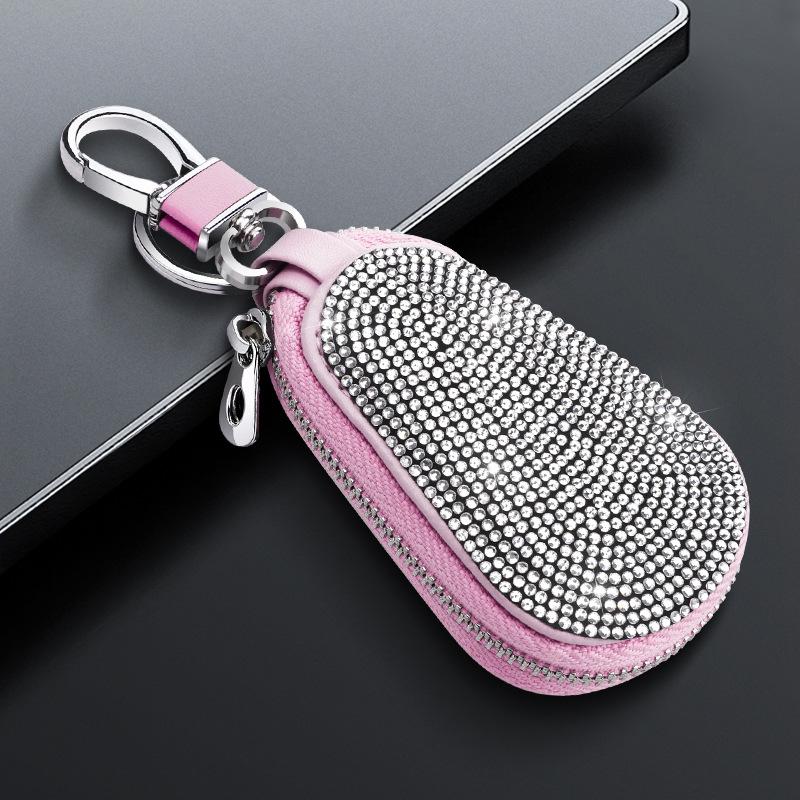 Сумка для ключей Sparkling Diamond с металлической пряжкой для автомобиля и дома