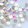 1440 шт., белые стразы AB DIY с плоской задней поверхностью для дизайна ногтей, чехол для телефона, декор, подарок
