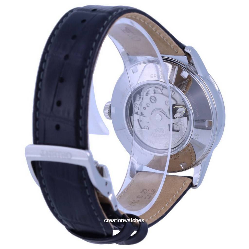Orient Автоматические мужские часы Sun & Moon с черным циферблатом RA-AK0010B10B