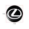 5/10/20Pcs Car 3D Aluminium Emblem Key Shell Remote Fob Stickers For Lexus IS IS250 IS250C IS300 IS300C IS350 IS350C F SPORT RX