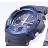 Casio Мужские часы G-SHOCK AWG-M100BC-2AJF [G-SHOCK BLACK/BLUE] круглые черные нержавеющие цифровые аналоговые