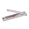 Foldable Nail Clippers Stainless Steel Portable Ultra Thin Pocket Fingernail Trimmer Manicure Tools
