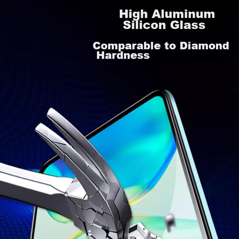 Tempered Glass Screen Protector Compatible with VIVO S15, Universal Phone Film, High-Definition Full-Screen Coverage, Glass Film 2-Pack