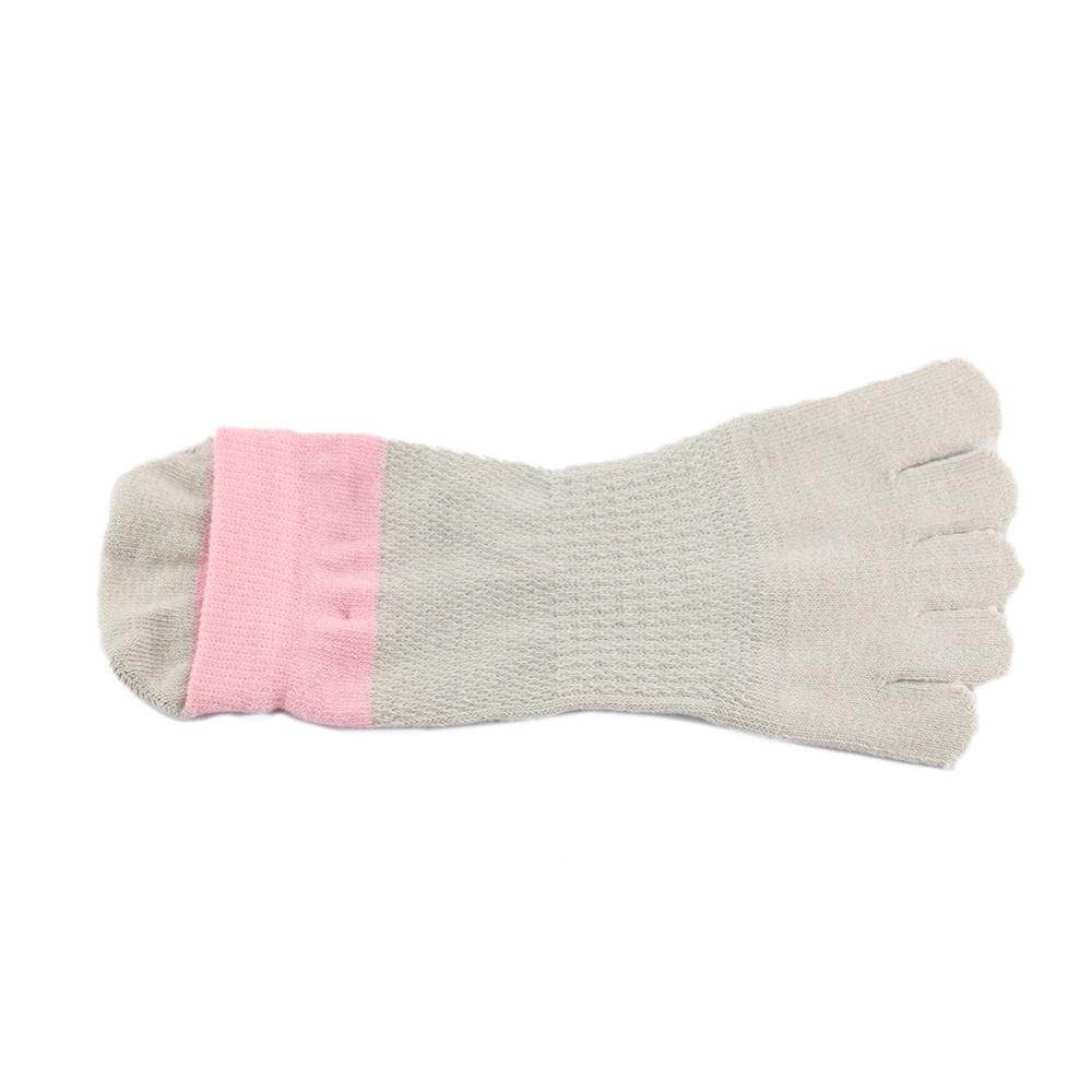 Sports Fashion Womens Autumn 8 Colors Five Finger Socks Cotton Ankle Toe Socks