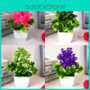 Fake Potted Chrysanthemum Plant Decor For Tabletop Display And Gift Giving