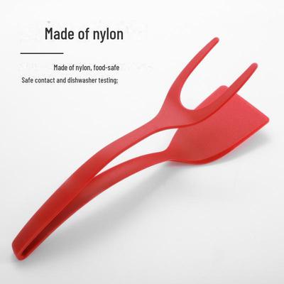 Нейлоновая лопатка для стейков и яиц: Устойчивая к высоким температурам, легко поворачиваемая конструкция для переворачивания и сбора пищи