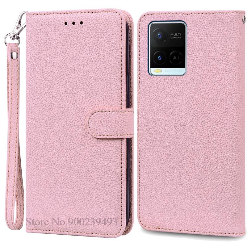 For Vivo Y21 2021 Y21S Case Wallet Flip Case For Vivo Y33S Y33T Y32 Y21T Y21E Y21A Y21G VivoY21 Silicone Cover Coque Fundas Etui