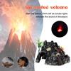 Sagit Volcanic Eruption Model DIY Simulation Sound Lights Spray Volcano Model Ornament