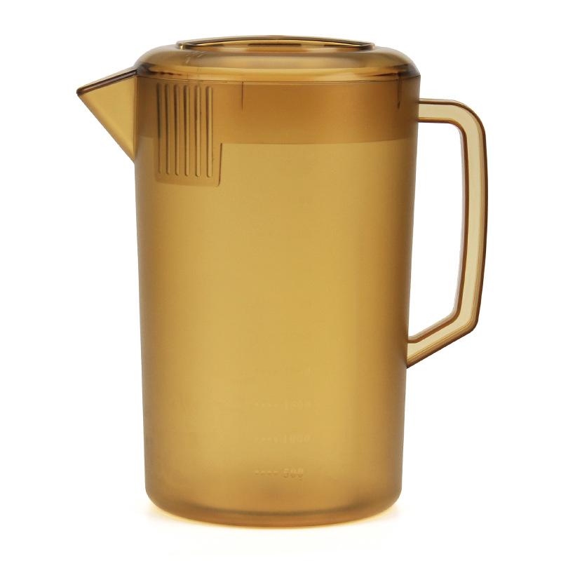 Пластиковый чайник для холодной воды большой емкости со шкалой для сока, чая и мерной доской