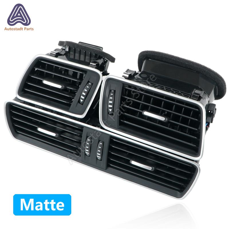 3PCS Center Console Left Right Air Condition Vents For VW Passat B6 B7 CC R36 3AD819728A 3AD819701A 3AD819702A