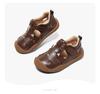Girls' Sandals Summer New Style 2026 Little Girls' Leather Cartoon Breathable Beach Baby Baotou Sandals