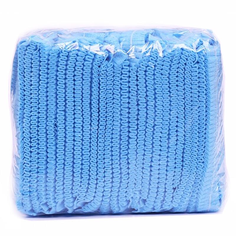 Одноразовые нетканые шапочки GXM Blue, упаковка 100 шт.
