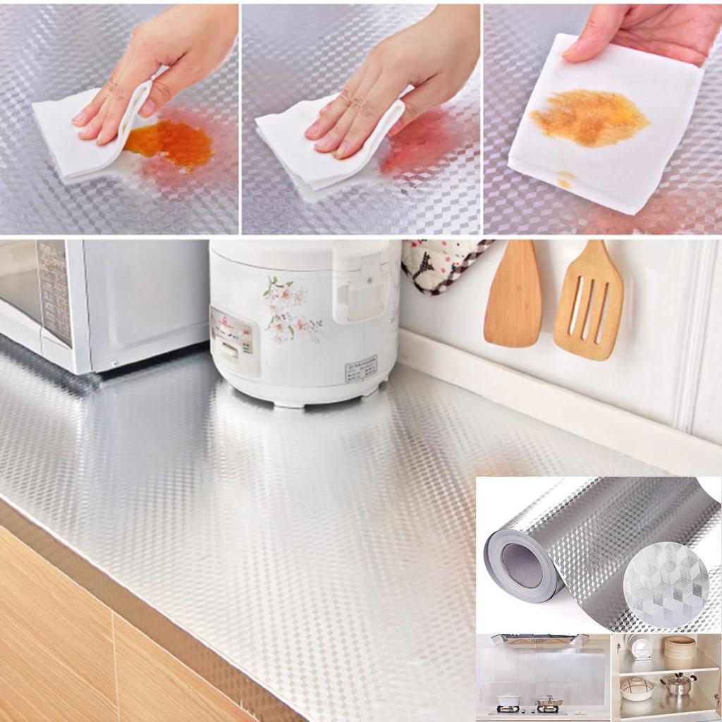 Monoceros алюминиевая фольга самоклеющиеся водонепроницаемые обои кухонная наклейка DIY домашний декор