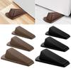 Mute Furniture Protect Home Door Stoppers Prevent The Lock-Outs Floor Rubber Door Stop Wedge