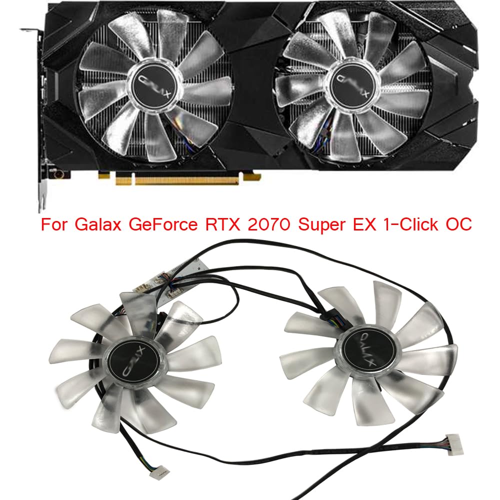 Замена вентилятора Gurabo Cooling Board Gurabo Cooling Fan galax RTX 2080 2070 Super EX для KFA2 RTX 2080 для RTX 2070 EX 2060 SUPER GALAKURO Fan,Graphic