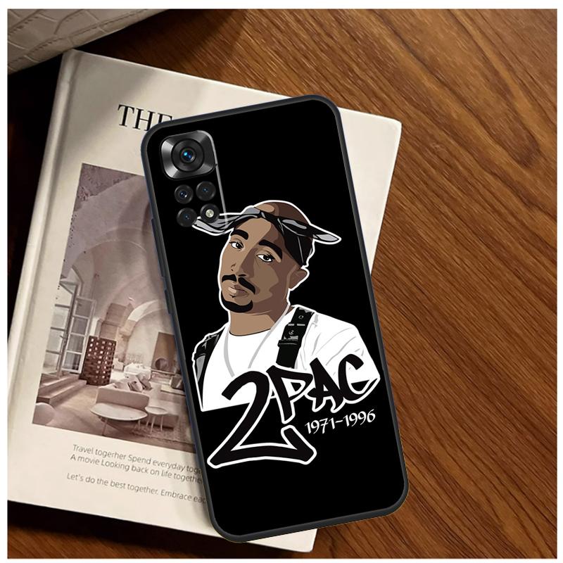 Рэпер 2pac Певец Тупак Чехол Для Xiaomi Redmi Note 13 14 9 10 11 12 15 Pro Plus Чехол Для Redmi 15 C 14C 10C 12C 13C