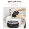 ROJECO Automatic Cat Water Fountain 2.5L Water Dispenser For Multiple Pets Smart Fountain Drinker For Pet Cat Kitten Dual Bowls