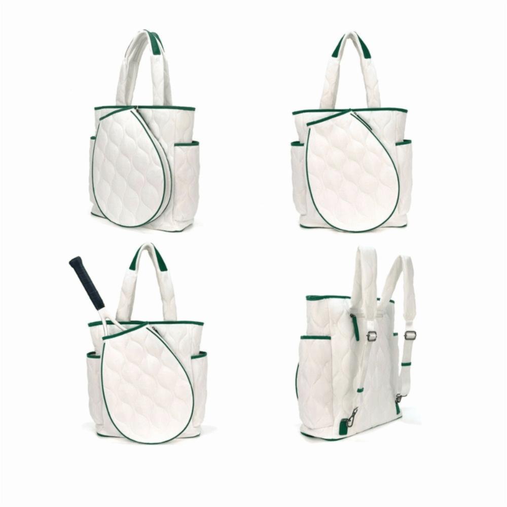 Waterproof Tennis Racket Backpack Extra-Large Shoulder Bag Stylish Tennis Tote Bag Racquet Sports