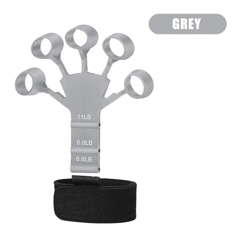 Finger Strengthener With 6 Resistant Level Grip Strength Trainer Finger Exerciser Hand Strengthener Flexion Extension Wrist