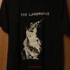 Черная футболка Landmarks с изображением кошки спереди XL Смесь полиэстера винтажная стираная дизайнерская одежда Унисекс Мягкая универсальная