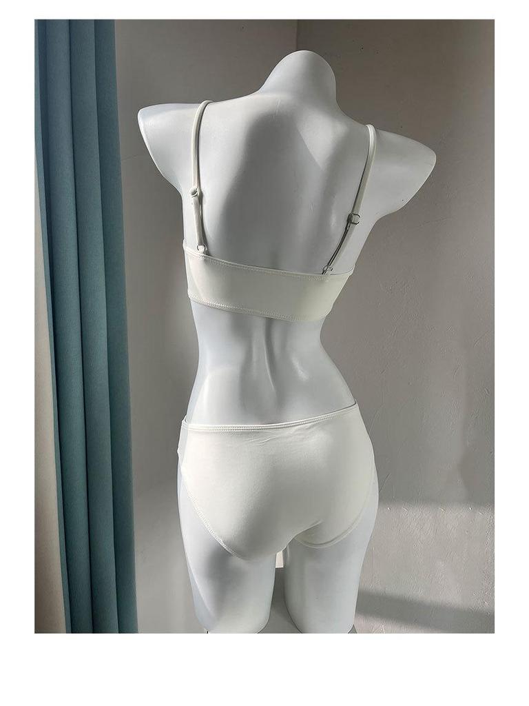 Эксклюзивное тайско-вьетнамское женское бикини для похудения, закрывающее живот, 2025: Сексуальный раздельный комплект из четырех предметов для отпуска и горячих источников