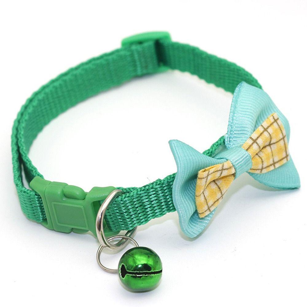 Small Dogs Cats Safety Buckle Bow Tie Pet Decorative Dog Necklace Pet Supplies Dog Leash Pet Collar