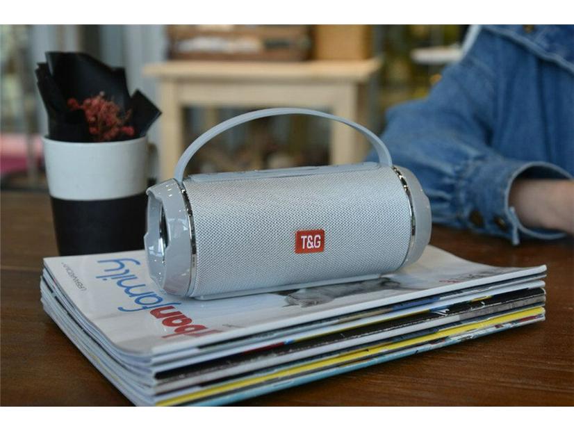 TG116C Portable Fabric Bluetooth Speaker with Subwoofer & Card Slot