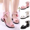 Girls Summer Princess Shoes 2025 New Soft Bottom Single Shoes