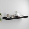 VidaXL Floating Wall Shelf Black 80x23.5x3.8 Cm MDF