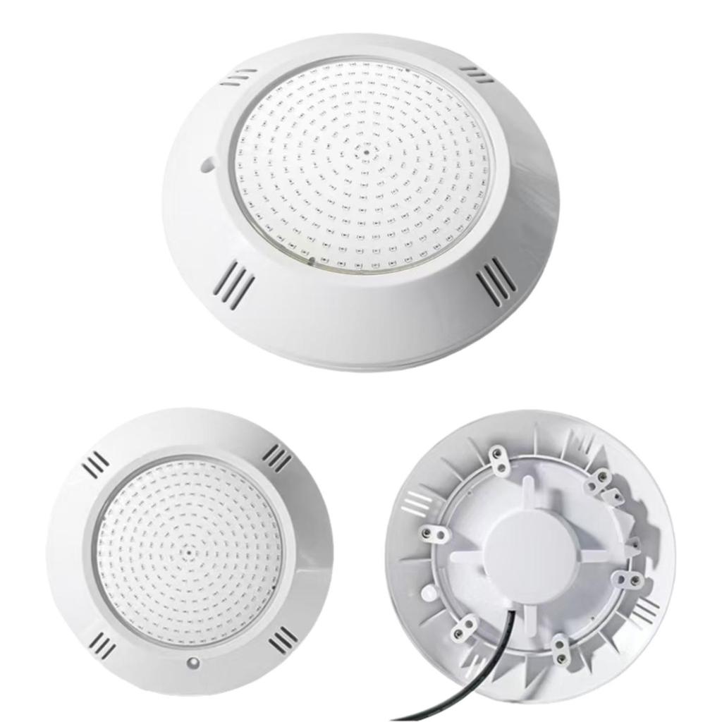 Wireless RGB Waterproof IP68 Wall-Mounted LED Pool Light with Colorful Remote Control.