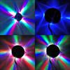 5W USB RGB Stage Light KTV Bar Show Decorative Lights Strobe Lamp Sound Activated Rotating Disco Light Home Party Decorations