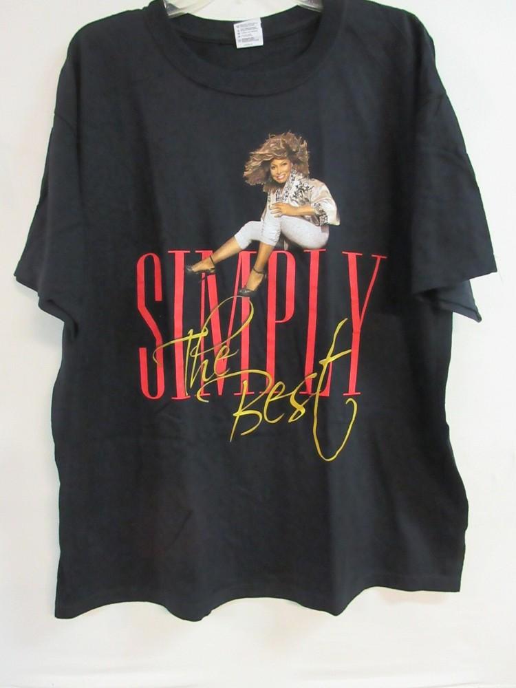 TINA TURNER OFFICIAL MERCH SIMPLY BEST BAND CONCERT MUSIC EXTRA LARGE Unisex T-Shirt