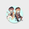 58 мм аниме булавка Bungo Stray Dogs нагрудные булавки Chuuya Ranpo Yosano акриловая брошь ручной работы из эпоксидной смолы значок ювелирный аксессуар для рубашки-сумки