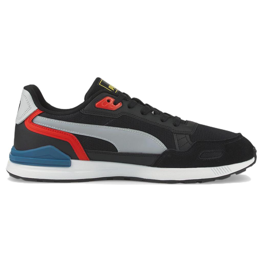 Puma Graviton Tera Black Harbor Mist Red Unisex Sneakers White High-Risk-Red 383058-03