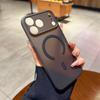Ультратонкий магнитный чехол для телефона, совместимый с Apple: Матовый ТПУ для iPhone 16, Точная посадка для 15Pro, 17ProMax